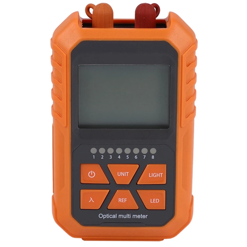 3In1 Optical Power Meter Visual Fault Locator Network Cable Test Led Lighting Optical Fiber Tester 1Mw With 5Km Visual Fault Loc 2