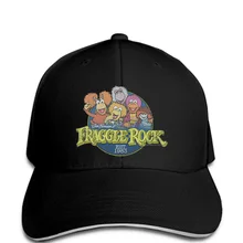 Мужская бейсбольная Кепка Fraggle Rock Circle с логотипом Jim Henson, Лицензированная бейсбольная Кепка Для Взрослых, серая забавная Кепка, новинка, tsnapback wo men