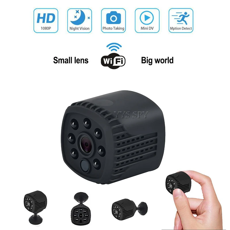 Nuovo Wifi Mini Macchina Fotografica Hd 1080P Di Sicurezza Domestica Ip Camara Visione Notturna Wireless Piccolo Video Camcorder Espia Micro Cam Kamer