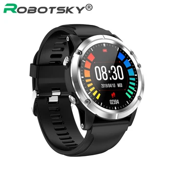 

T5 Smart Watch Man IPX67 Waterproof Heart Rate Blood Oxygen Monitor Long Standby Alloy Case SmartWatch For Android IOS Phone