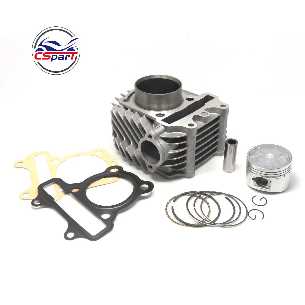 57.4mm Cylinder Piston Ring Gasket kit Super Glod 158QMJ 150CC Jonway Wangye QianJiang Yiying Keeway Scooter Parts | Автомобили и