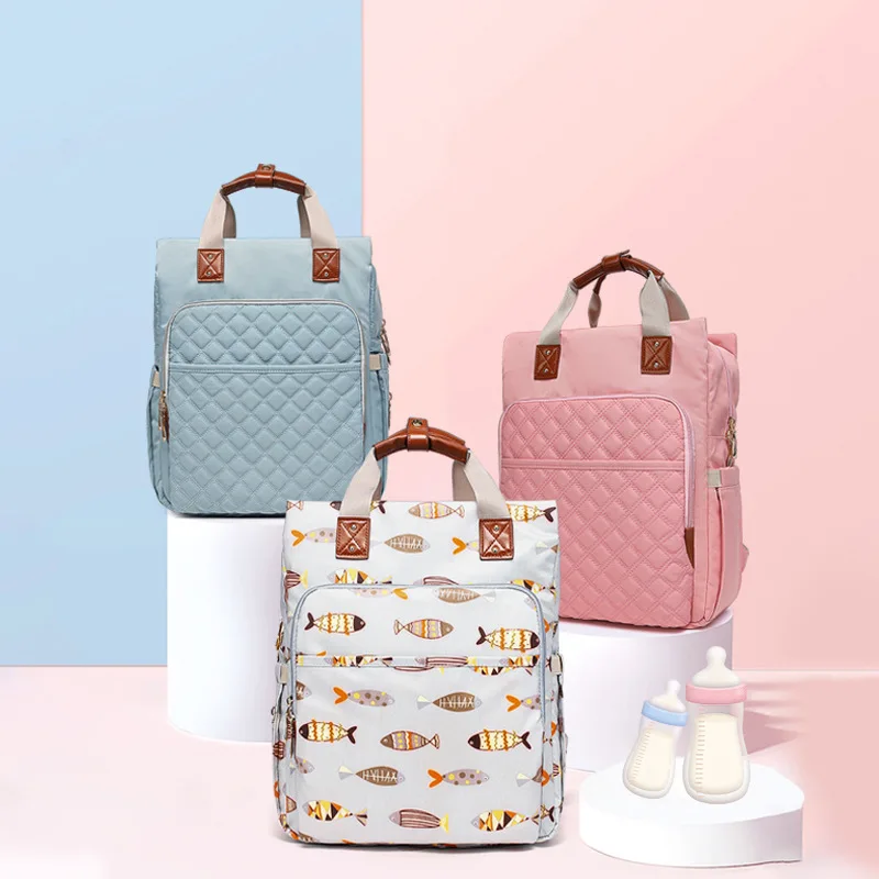 

Mummy Diaper Bag Large Capacity Maternity Nappy Nursing Bag for Baby Care Travel Backpack Multi-layer Portable Waterproof Bags