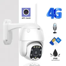 ZILNK 1080P CCTV камера 3g 4G Sim карта беспроводная wifi PTZ IP камера 2MP HD безопасность наружное видеонаблюдение двухстороннее аудио CamHi