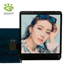 Tela amoled de 1.63 polegadas para smartwatch, módulo de tela oled mipi 320x320, colorido, vestível