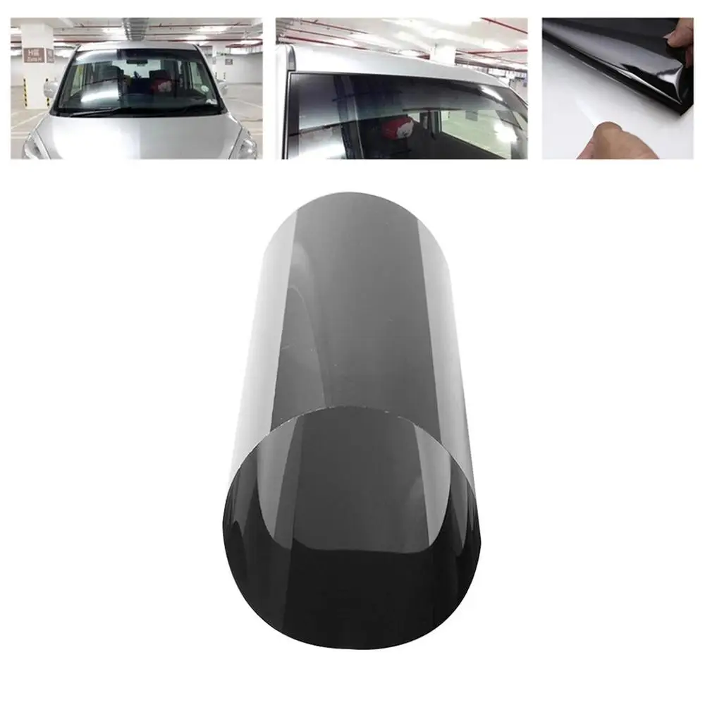 

20cmx150cm Solar Film for Car Front Windscreen Clear Solar Protector Sticker Films Anti-UV Sun Shade Car Sun Protection