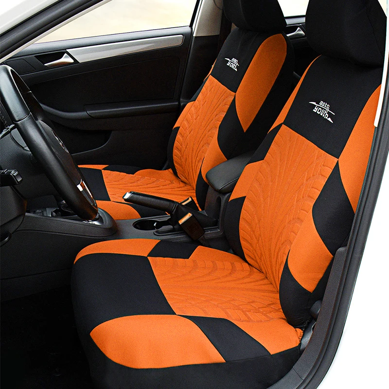 AUTOYOUTH 5 Colors Fashion Tire Trace Style Universal Protection Car Seat Cover Suitable For Most Car Seat Covers Interior