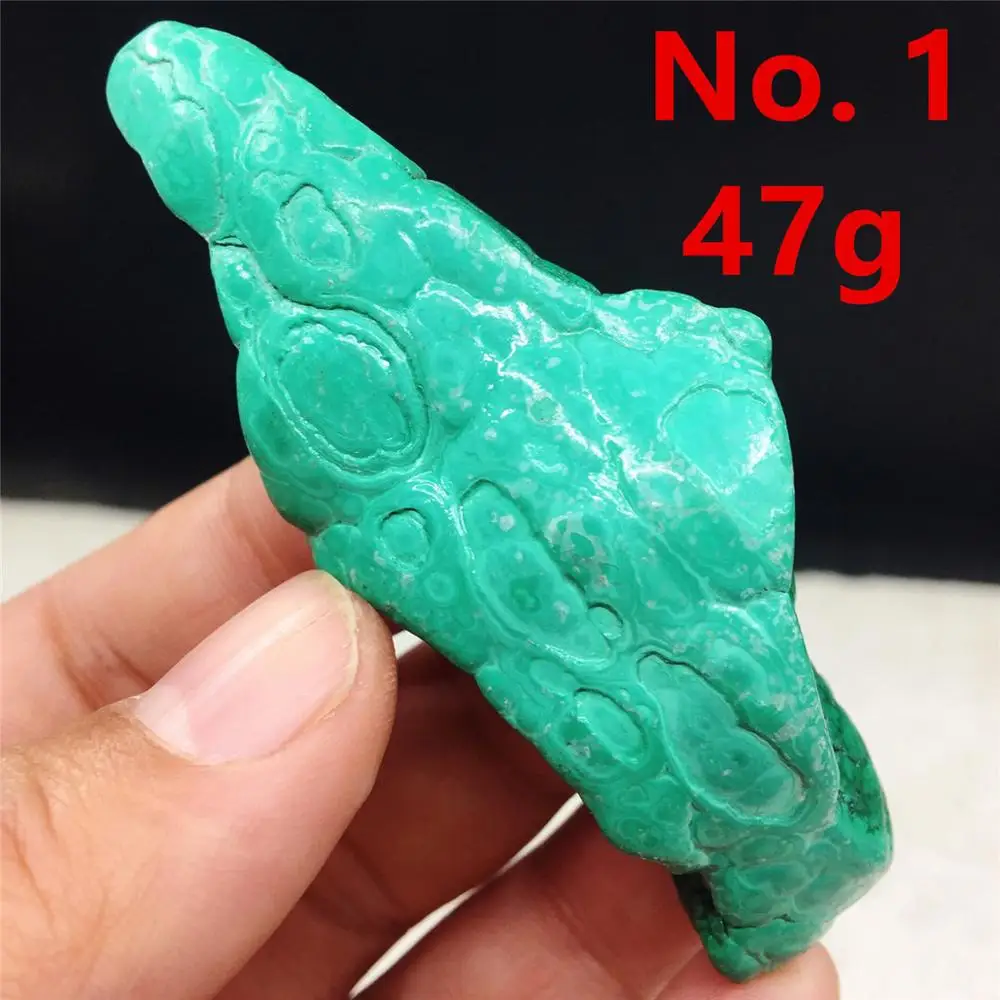 260g About 150Pcs Natural Malachite Rough Rock Polished Healing China KQSD01 