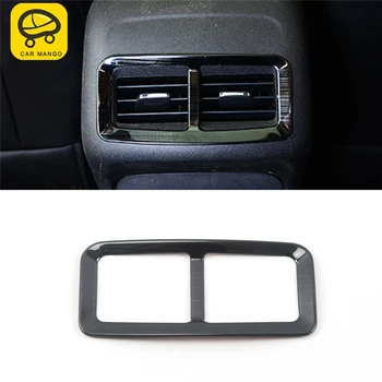 

CAR MANGO Car Styling Rear Seat A/C Air Vent Outlet Panel Cover Frame Sticker Interior Accessories For Chevrolet Equinox 2017