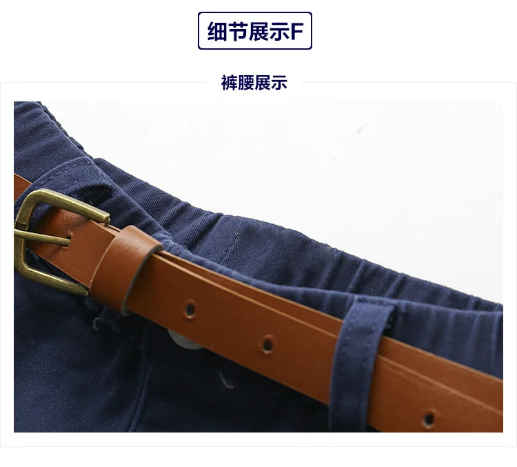 Autumn And Winter New Style Childrenswear Children Baby 1-Year-Old 3 Small CHILDREN'S BOY'S Kaki Casual Gentleman Long Pant