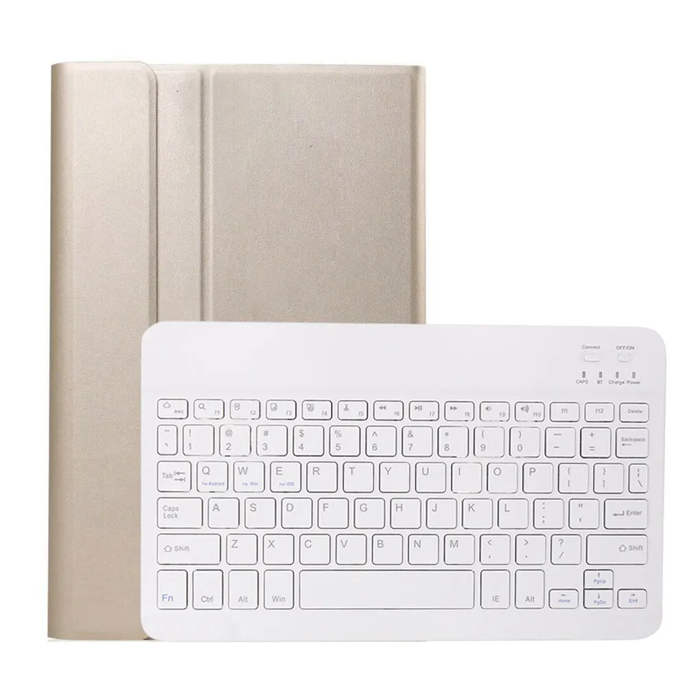 

Bluetooth Keyboard Case For Samsung Galaxy Tab S6 10.5 inch SM-T860 SM-T865 2019 Case PU Leather Wireless Keyboard Tablet Cover