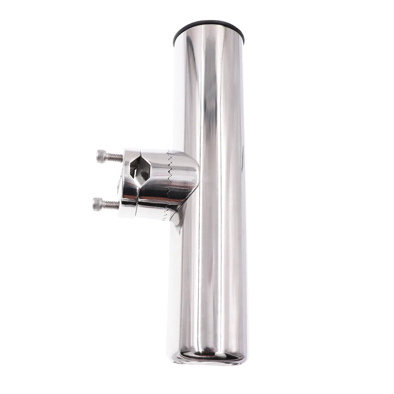 1Pcs Rod Holder Держатель из нержавеющей стали держатели лодка рыбалка на яхте стержень держатель с 360 градусов Регулируемый морской аксессуар стержень Pod - Цвет: 1Pcs Rod Holder