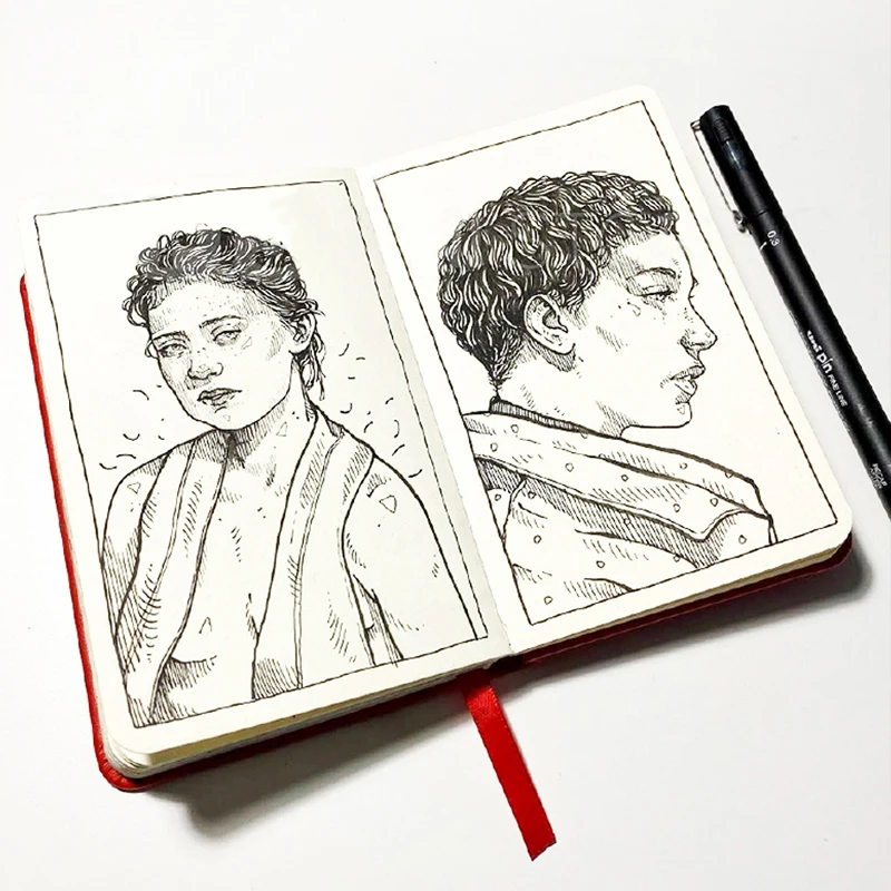 3 шт UNI PIN-200 полная игла Комический дизайн Рисование рисунок крюк линия ручка студенческий дизайн ход Цвет Черный Ручка