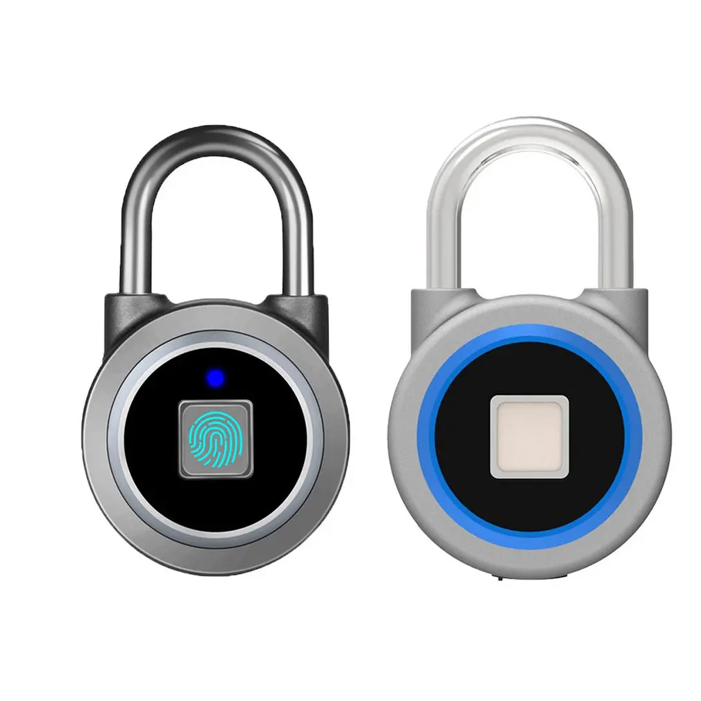 

Smart Fingerprint Lock Fingerprint Padlock Electronic Smart Padlock Home Locker Anti-theft Fingerprint Lock Portable