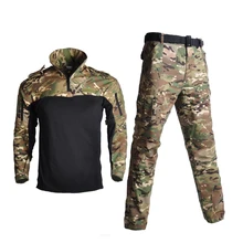 Для мужчин наружная Военная Тактическая лягушка одежда быстросохнущая дышащая Пеший Туризм Рыбалка рубашки для скалолазания Трекинговые спортивные армейские сапоги для женщин; костюмы