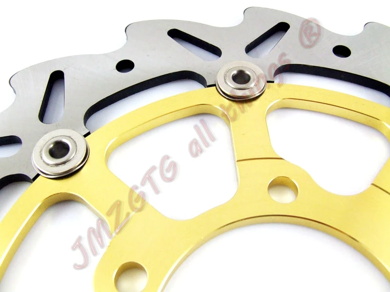 Тормозные диски мотоцикла для KAWASAKI ZX10R/ZX6R/ER6F/ER6N/Z750/Z1000/VERSYS 1000/Доминатор плавающий ротор дисковых передних тормозов