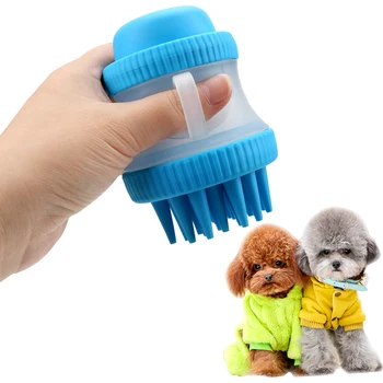

NICEYARD Pet Bathing Tool Palm-Sized Comfortable Massager Dog Brush Shower Tool Massage Washing Bath Cleaning Accessories