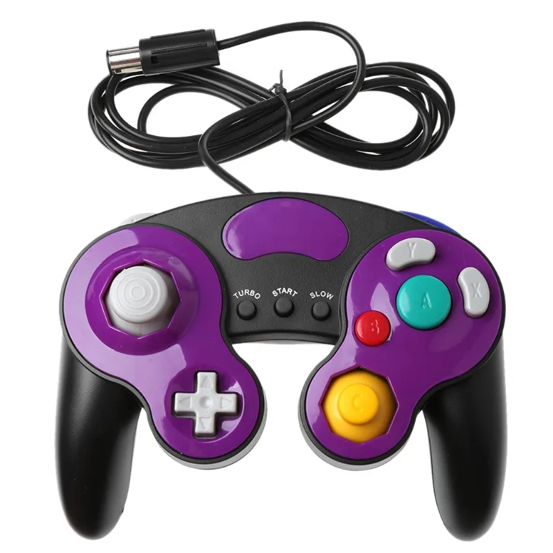 Wired Handheld Joystick Gamepad Controller For Game Cube Wii NGC Console 