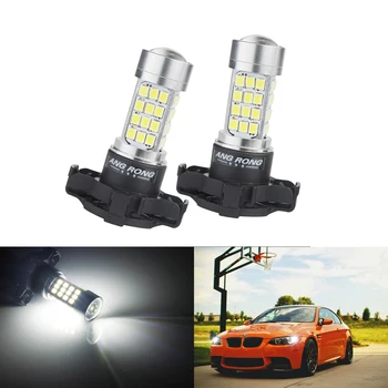 

ANGRONG 2x PY24W PSY24W 5200 45 SMD LED Side Indicator Turn Signal Light White