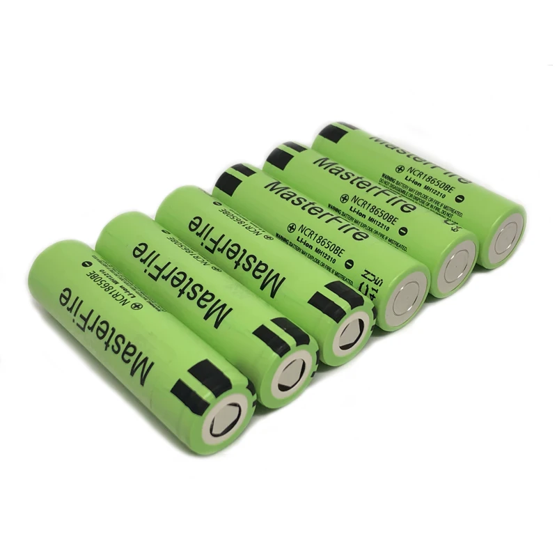 MasterFire 6 шт./лот новый оригинальный 18650 NCR18650BE 3200 мАч 3 7 в перезаряжаемая батарея