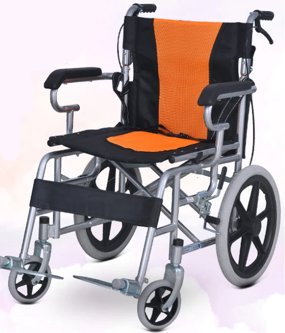 

Heng Hubang Wheelchair Vehicle The Elderly Exceed Light Fold Aged Portable Many Function Belt Sit Then Light Walk Instead