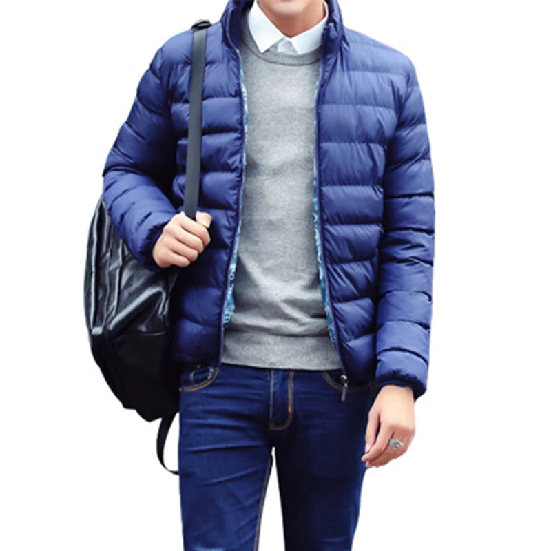 

New Arrived Jackets Parka Men Hot Sale Quality Pure Color Warm Outwear Slim Mens Coats Casual Windbreak Winter Jackets Mens 723#