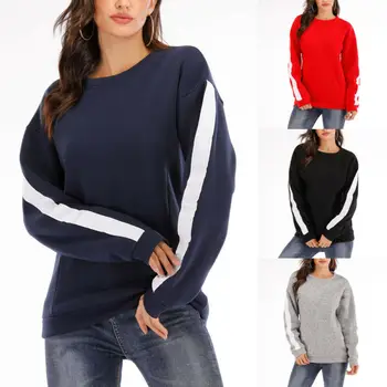 

Autumn Winter Womens Long Sleeve Sweatshirt Casual Sport Pullover Top Blouse NEW