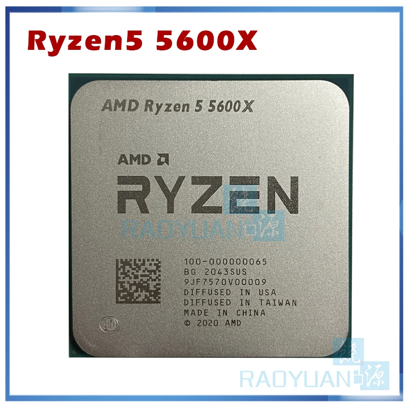 Processore Cpu Amd Ryzen 5 5600x R5 5600x 3 7 Ghz A Sei Core A Dodici Thread 65w L3 32m 100 Socket Am4 No Fan Cpus Aliexpress