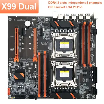 

X99 Dual CPU Motherboard Stable Fast Computer Circuit Board For Home Office
