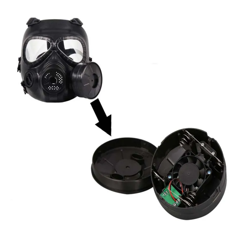 Страйкбол двойной фильтр противогаз аксессуары CS Пейнтбол Военная Тактическая армейская защита от пота маска