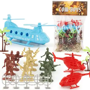 

86pcs Military Sand Table Scene Model Toy Creat Party Favor Playset Toy for Children