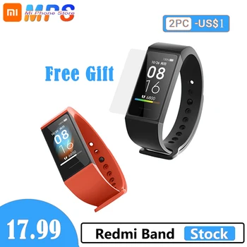 

Xiaomi Redmi Band 4 Smart Heart Rate Fitness Sport Tracker Bluetooth 5.0 Waterproof Bracelet Touch Large Color Screen Wristband