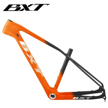 

BXT New 27.5er Full Carbon Fiber Mountain Bike Frames BSA/PF30 Bottom bracket Frameset 142*12mm Bicycle MTB Frames