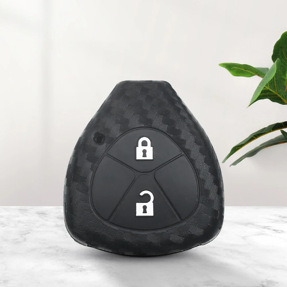 KEYYOU-portachiavi-Cover-in-Silicone-per-auto-portachiavi-in-Silicone-per-Toyota-Yaris-Tarago-Camry-Corolla.jpg Cover chiave telecomando per Toyota Yaris Tarago Camry Corolla RAV4 corona Avalon Venza 2/3/4BTN Cove - KEYYOU portachiavi Cover in Silicone per auto portachiavi in Silicone per Toyota Yaris Tarago Camry Corolla