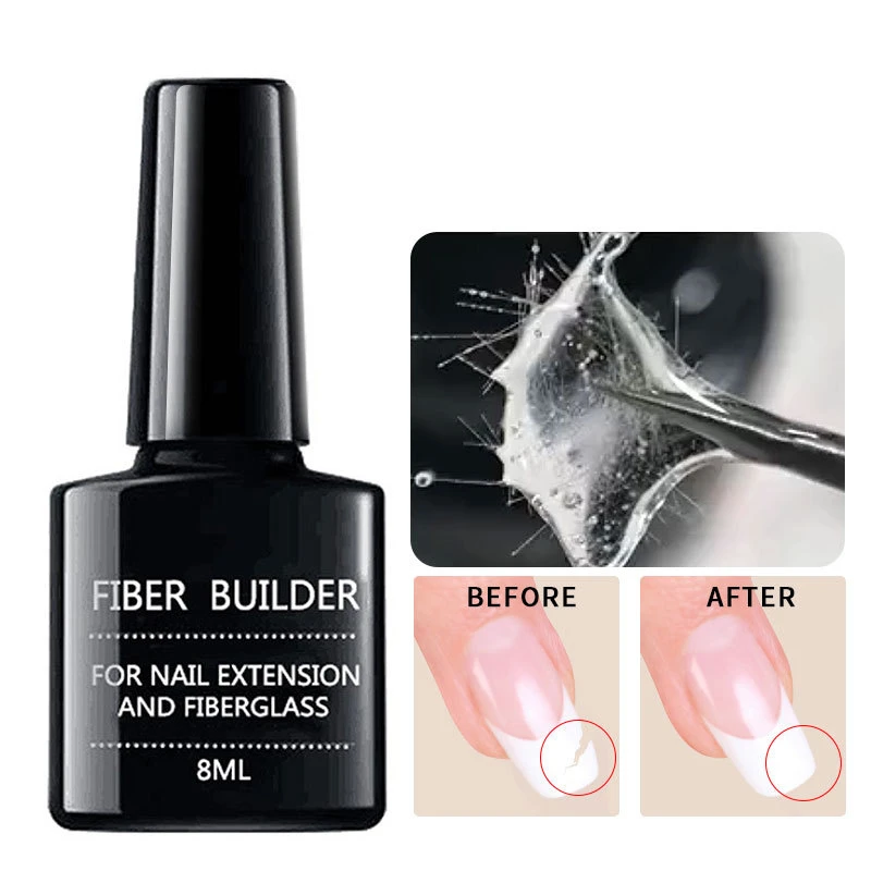 

Quick Extension Acrylic Gel Fiber Fiberglass Extension Nails Builder Gel Kit Fiber Nails Extension Fiberglass Silk Wrap Nail Art