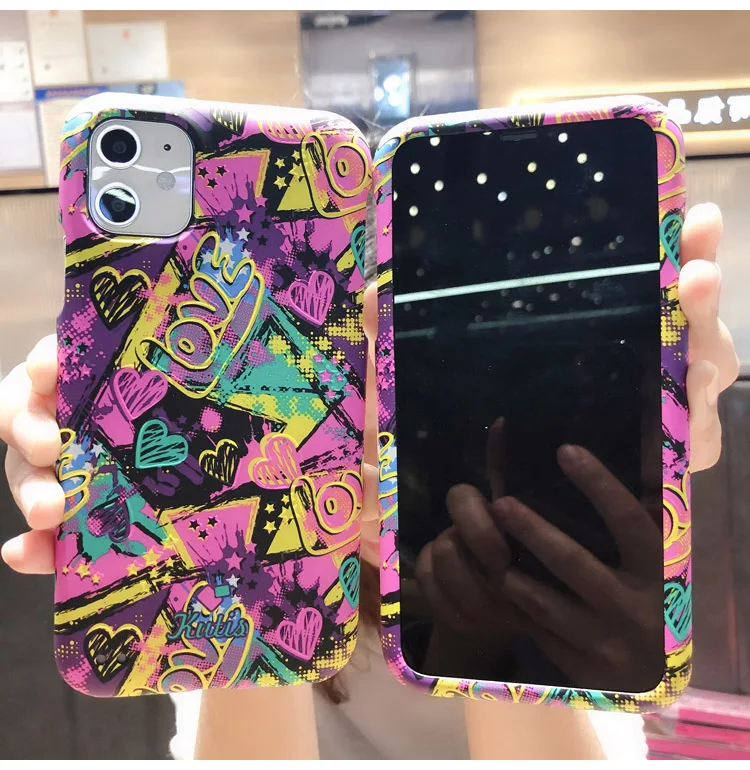 Чехол с фламинго для iphone 11 Pro, 360, передняя и задняя крышка, чехол для iphone XS max XR X 8 6 7 plus, чехол с изображением единорога, цветка розы, торта