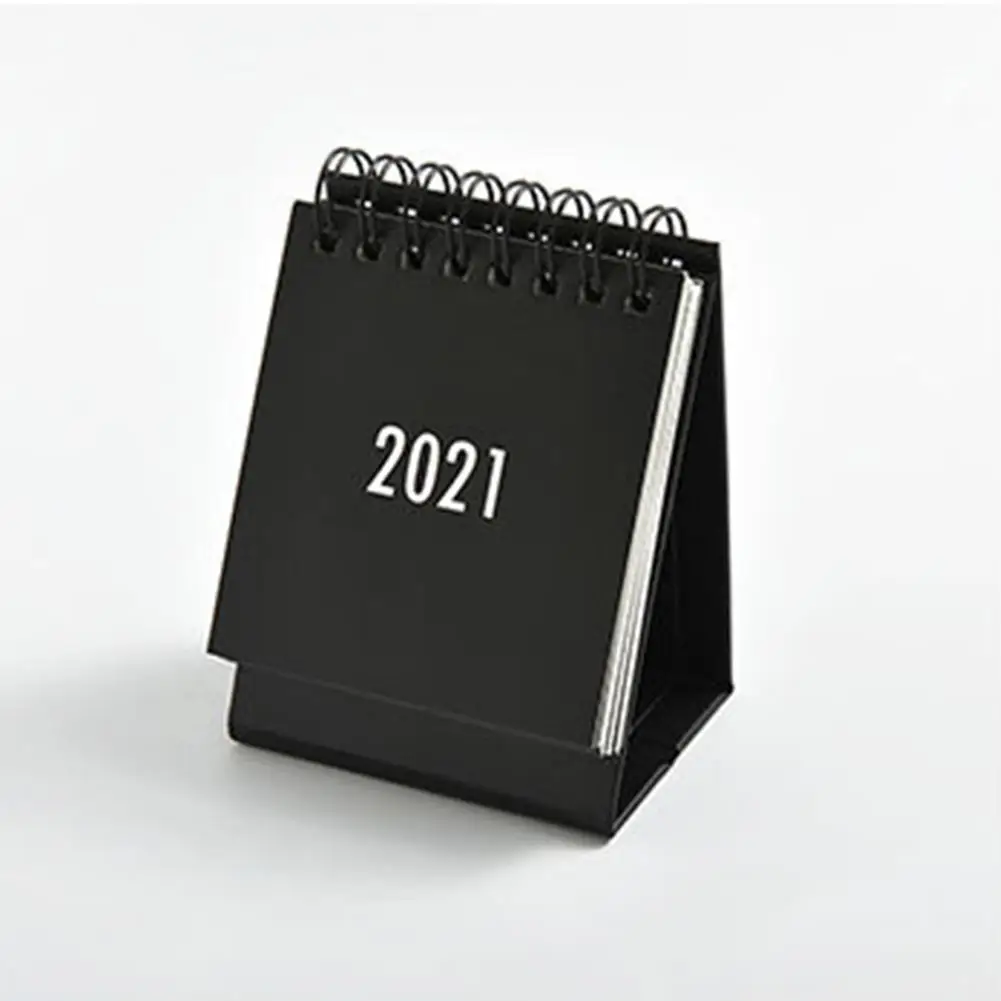 Портативный мини календарь 2021 года 2020-2021 настольный ежемесячный для организации