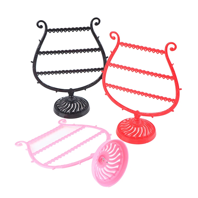 4 Colors Creative Wine Cup Shape Earrings Storage Shelf Jewelry Display Holder Ear Stud Stand Antler Tree Jewelry Organizer