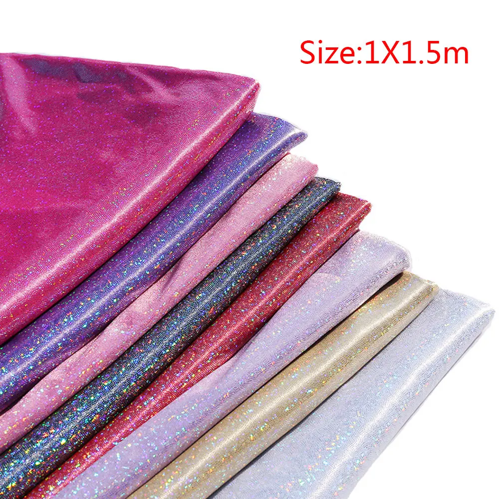 Photographed Background Cloth Polyester Photographic Ornaments Fashion Shooting Props Laser Cloth 100*150cm Camera Photographer