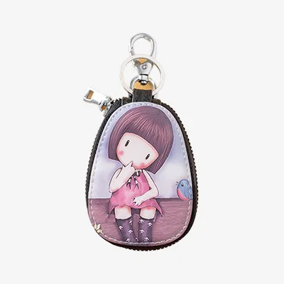 General car key case cartoon pattern protection cover men and women key case Porta Chaves Purse Porta Chave Funda Llave ke ai nv hai