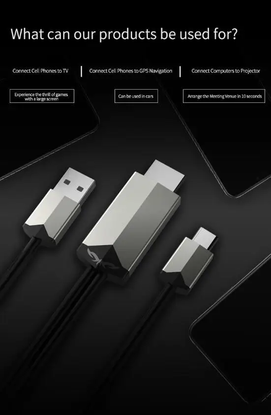 Usb type C к HDMI адаптер 4K UHD HDMI видео конвертер кабель для HDTV MacBook 12/13/PRO samsung S8/S9 huawei Mate10/P20 Pro