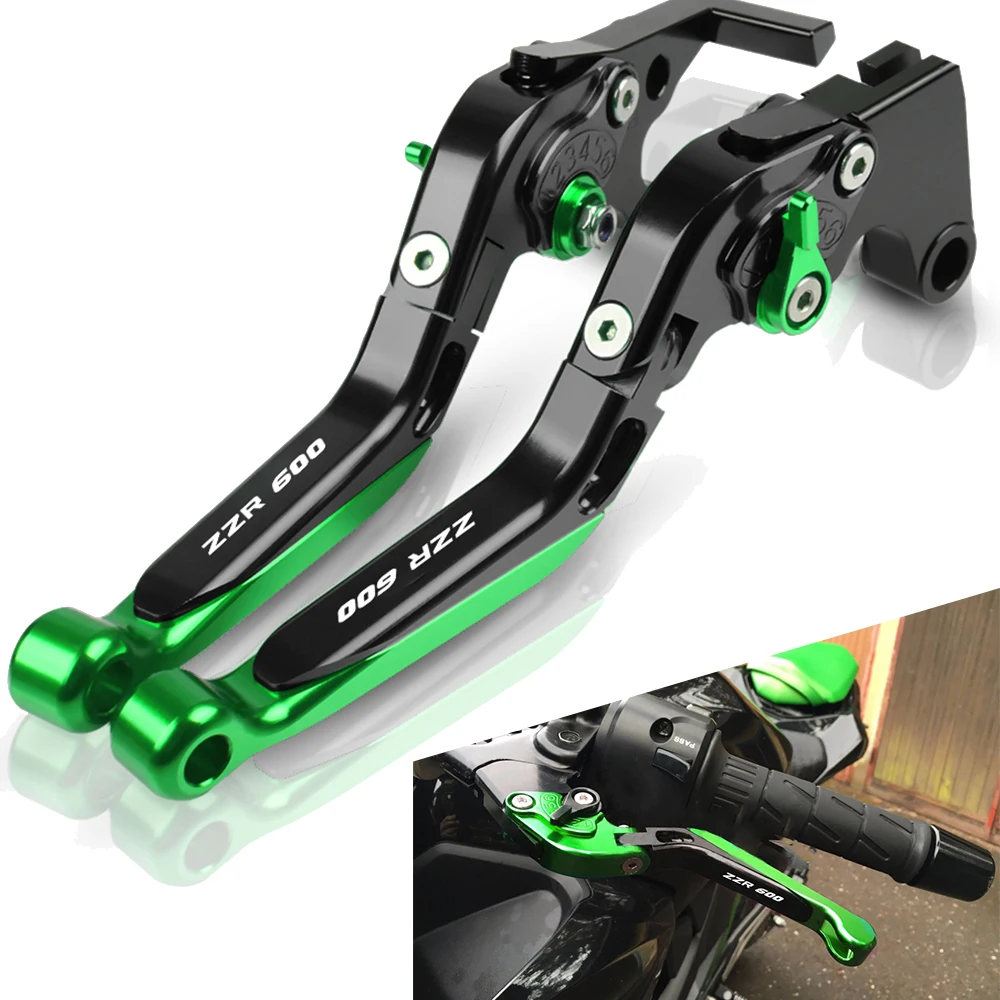 Для Kawasaki ZZR600 ZZR 600 1990 1991 1992 1993 1994 1995 1996 2004 2001 2002 складной выдвижной рычаг сцепления