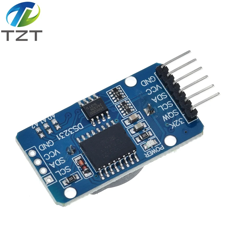 Модуль памяти TZT DS3231 AT24C32 IIC Precision RTC в режиме реального времени модуль DS3231SN для Arduino