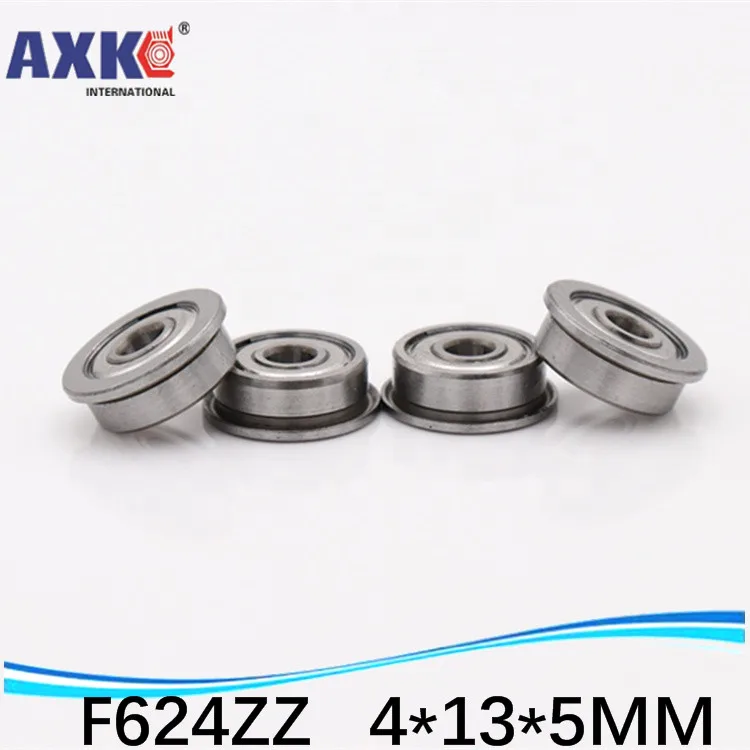 

G F624 F624-ZZ F624ZZ F624-2Z F624Z zz z 2z Flange Flanged Deep Groove Ball Bearings 4 x 13 x 5mm High Quality