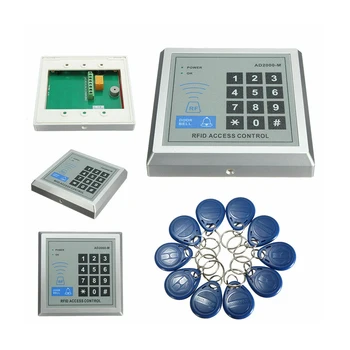 

Security RFID Proximity Entry Door Lock Access Control System 2000 User +10 Keys RFID Access Control System Device Machine