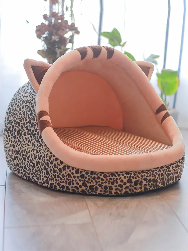 

Large Dog Bed Puppy Bed Dog Beds for Large Dogs Cama Gato Small Pet House Hand Wash Breathable 100% Cotton Pet Bed