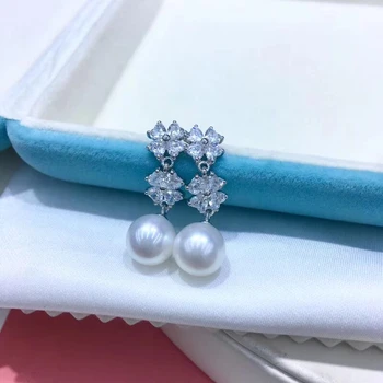 

Shining 925 Sterling Silver Earrings Findings Stud Earrings Settings Mountings Parts Mounts for Pearl Jade Corals Stones Beads