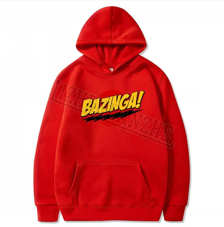 HanHent The Big Bang Theory толстовки BAZINGA Sheldon повседневные толстовки стильные женские толстовки с принтом топы