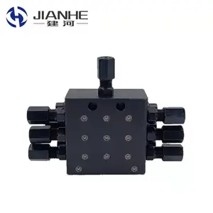 JPQA Series Grease Progressive Distributor Oil Divider Valve For Electric Lubrication System In Agricultural Machinery