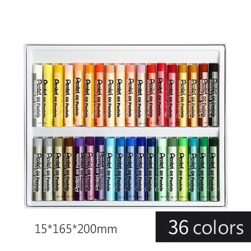36color Pentel масляные краски, кисть 12/16/25/36/50 Цвета для смываемых рисунков художественной росписи Набор цветных ручек PHN Non-грязные руки легко Цвет - Цвет: 36color