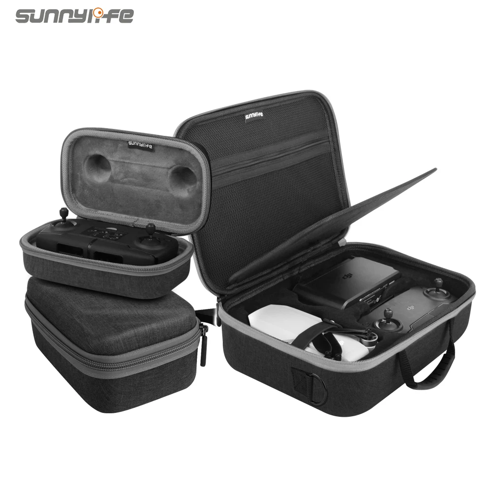 Hard Shell Nylon Carrying Case Storage Travel Bag for DJI Mavic Mini 2 Drone FS 